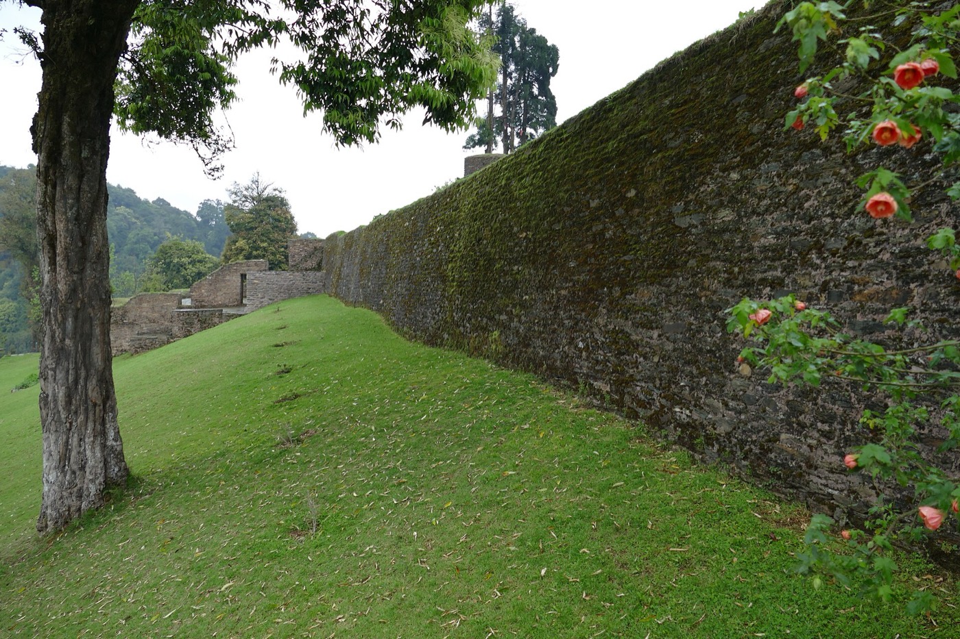 Rabdentse Ruins, the former second capital of Sikkim, near Pelling